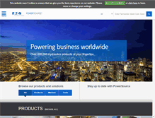 Tablet Screenshot of eatonpowersource.com